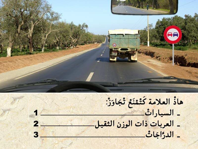 التشوير الطرقي -1-