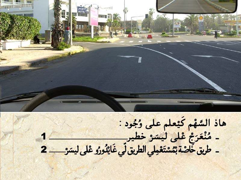 التشوير الطرقي -1-