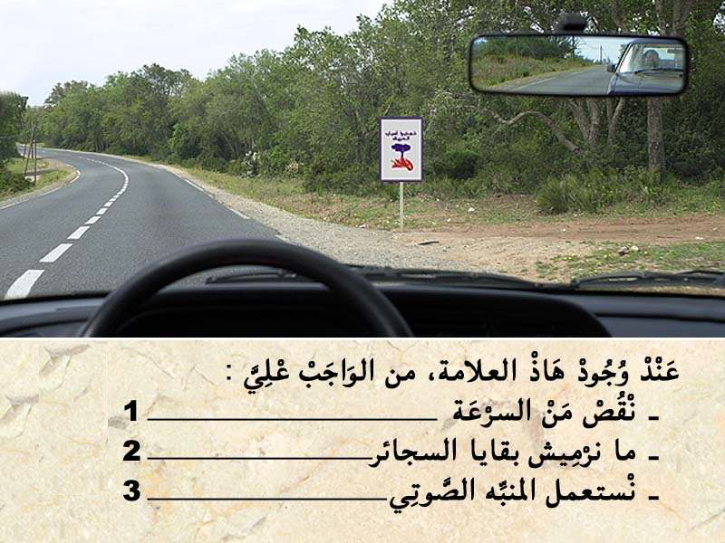 التشوير الطرقي -1-